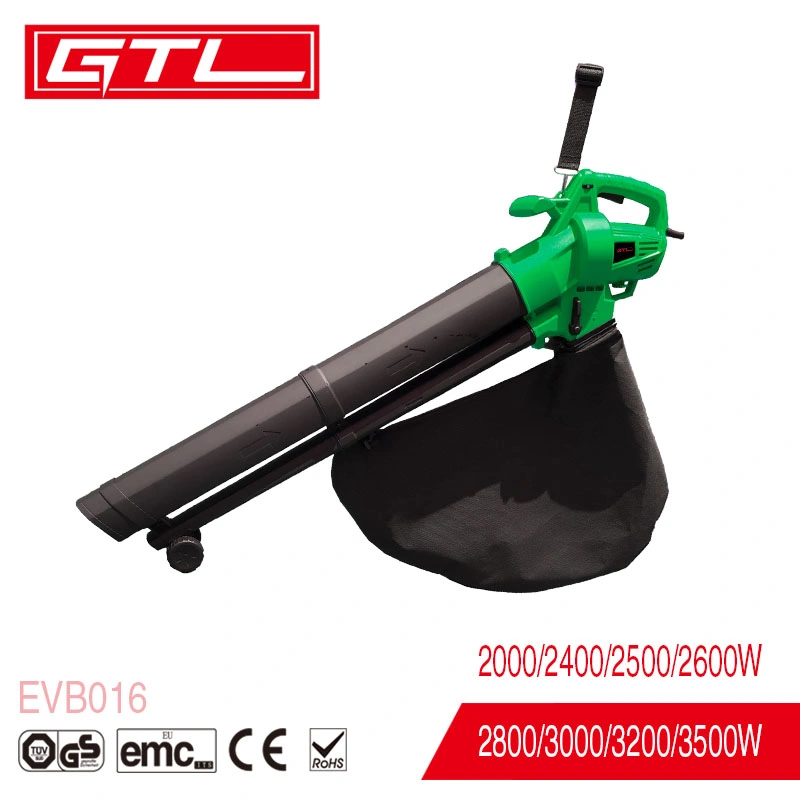 Outdoor Power Tools 3500W 3-in-1 Corded Electric Leaf Blower Leaf Vacuum Garden Shredder with Large 35L Collection Bag