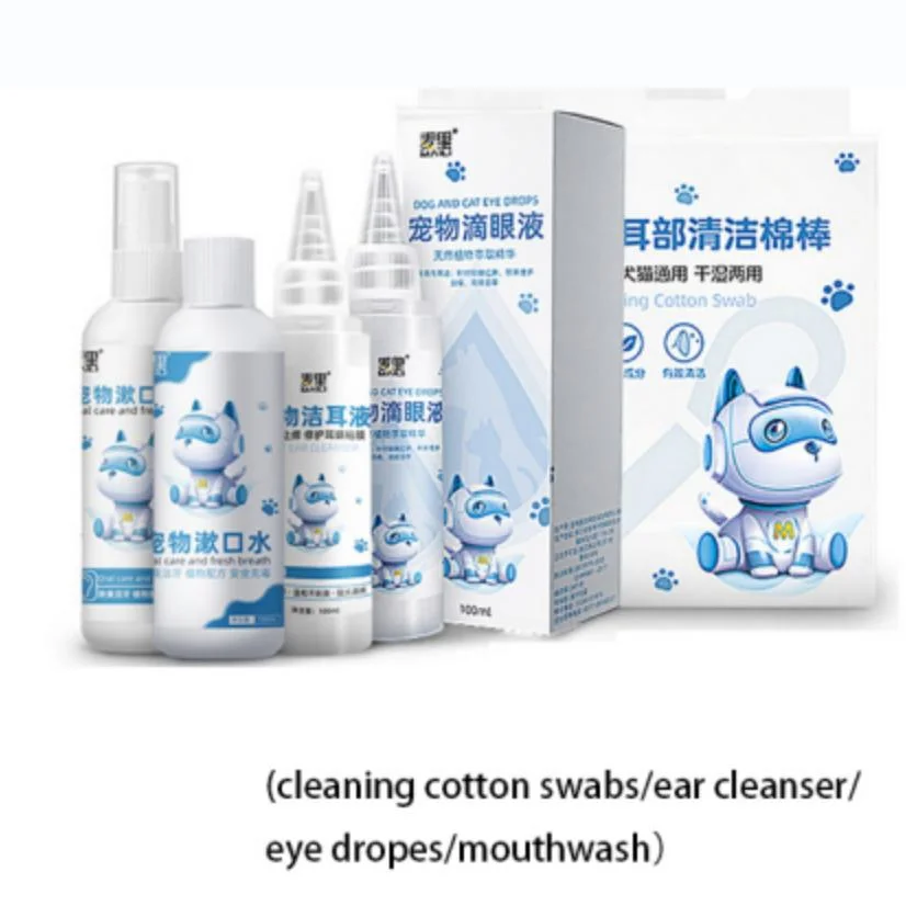 OEM ODM Waterless de grade alimentaire chien shampoing sec pour chiens et chats 50ml PET PET Produits de nettoyage à sec de shampoing