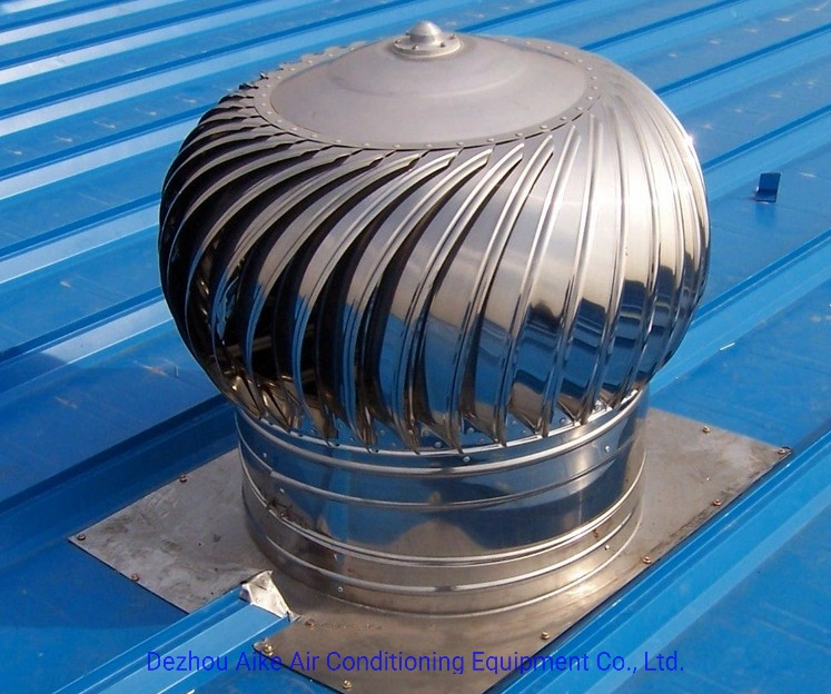 Industrial Wind-Driven Stainless Steel Roof Turbo Ventilator