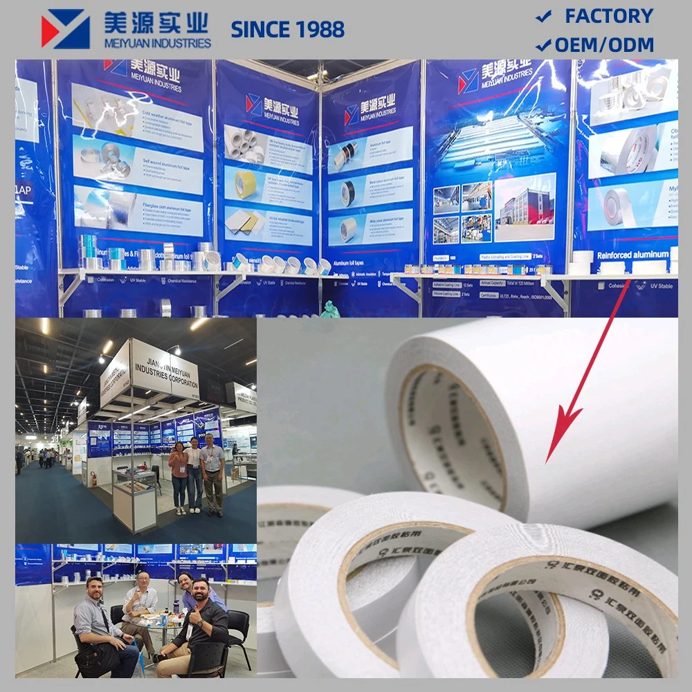 Outstanding Temperature Aging Resistance Double Sided Aggressive Solvent Acrylic Adhesive Tape