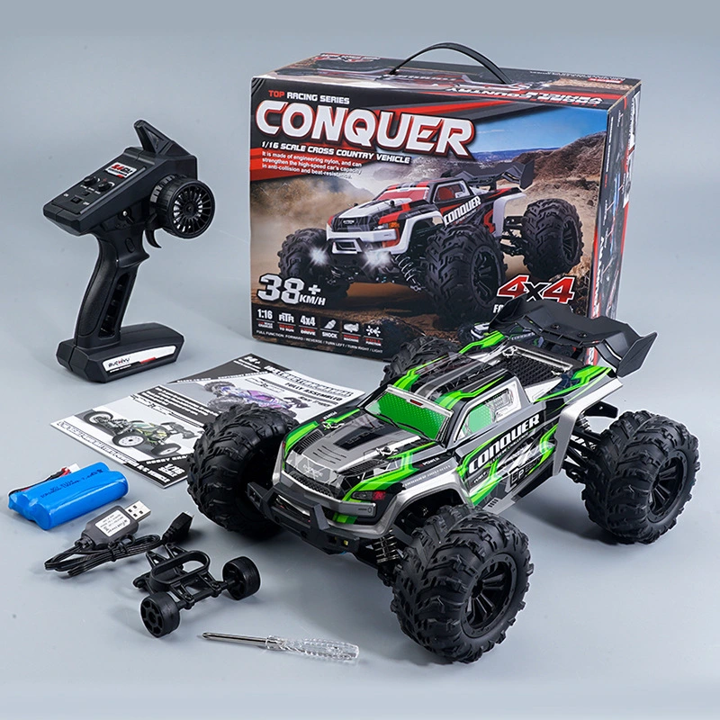 2.4G Wireless Remote Control Four-Wheel Drive High-Speed Drift Car Electric Model Car Bigfoot Climbing Car