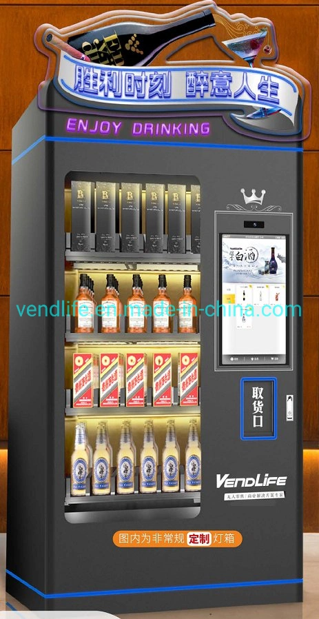 Aplicabilidade mais forte para a cerveja Vendlife uma máquina automática de venda de álcool cerveja de trigo