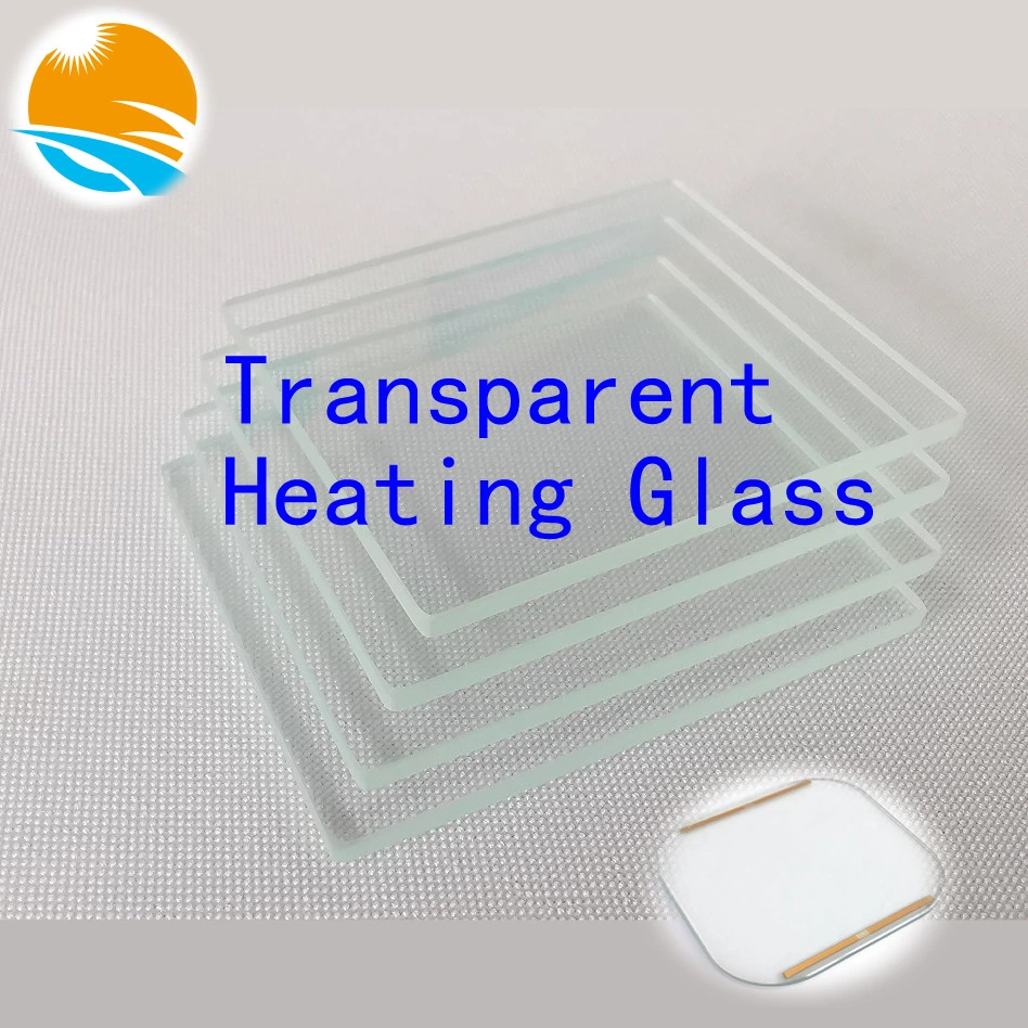 Customized Laboratory Transparent Heating Electrical Heated Defogging Anti-Glare Anti-Fog Shielding Touch Sensor Thickness 0.33mm Resistance 60~90 Ohm ITO Glass
