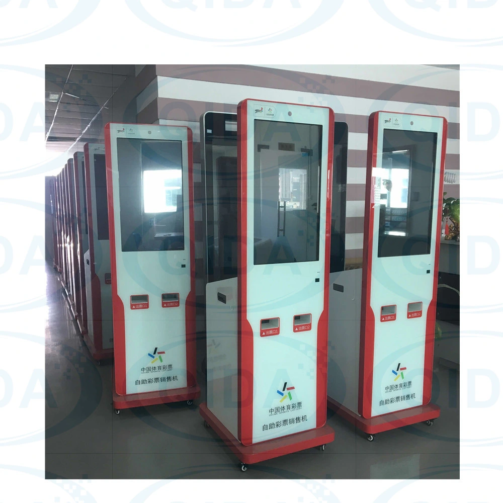 Touch Screen LCD Display 1920*1080 Digital Signage Payment Kiosk Vending Machine with NFC camera Printer