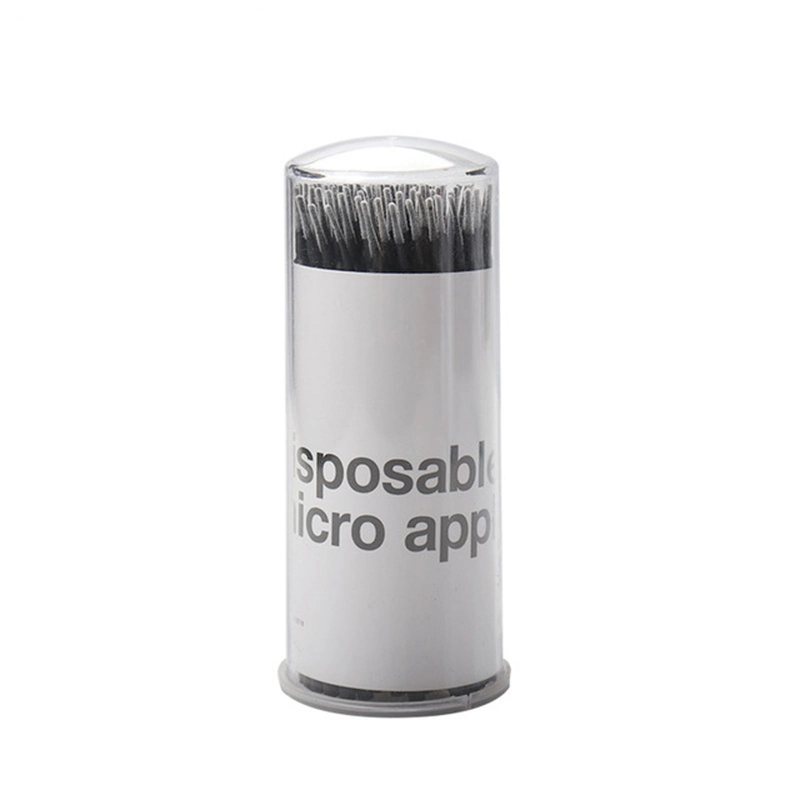 100PCS/Bag Disposable Dental Cotton Wands Micro Brush Permanent Makeup Tools Micro Applicator for Eyelash Extension Eyebrow