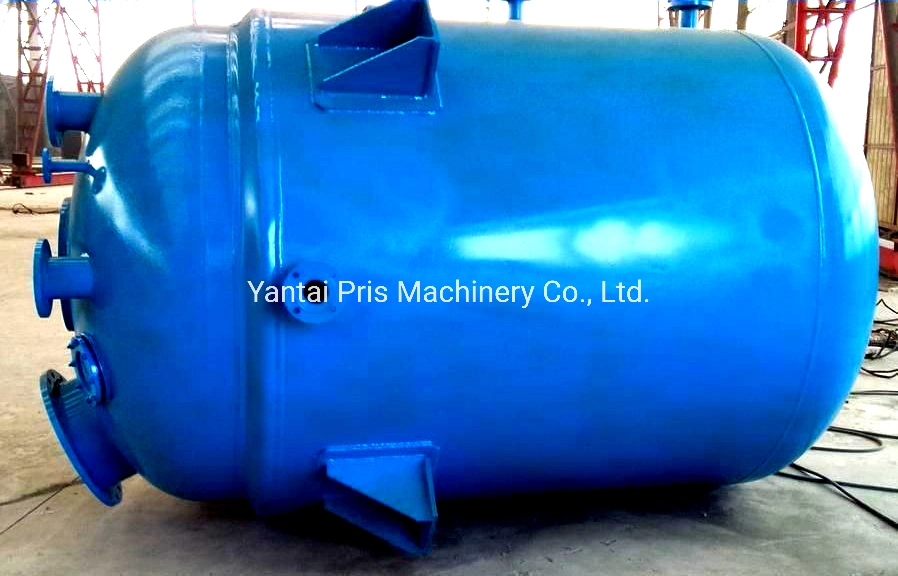 Ae/Be/CE/GB Standard Steam/Oil/Electric Heating Carbon Steel (MS/MSGLR) /Stainless Steel (SS) Vacuum Pressure Vessel/Kettle Glass Lined Distillation Tank