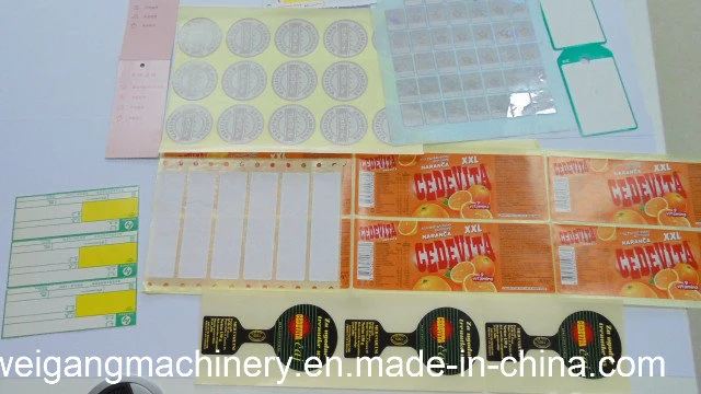 Sticker Label Flat Bed Hot Foil and Die Cutting Machine