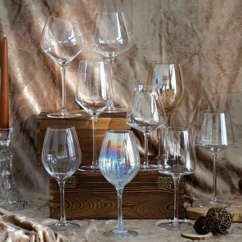 Производители Vintage Crystal вино очки шток клапана вода питьевая Кубок красного вина из стекла