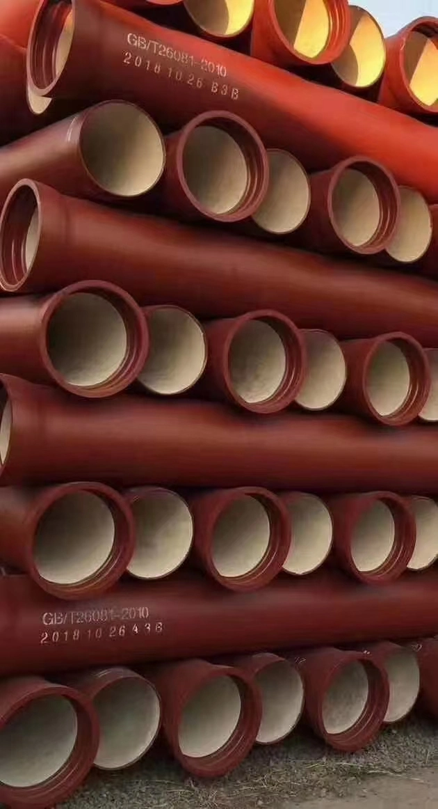 ISO2531 300mm Ductile Iron Pipe Water Oil and Gas Cast Iron Pipe