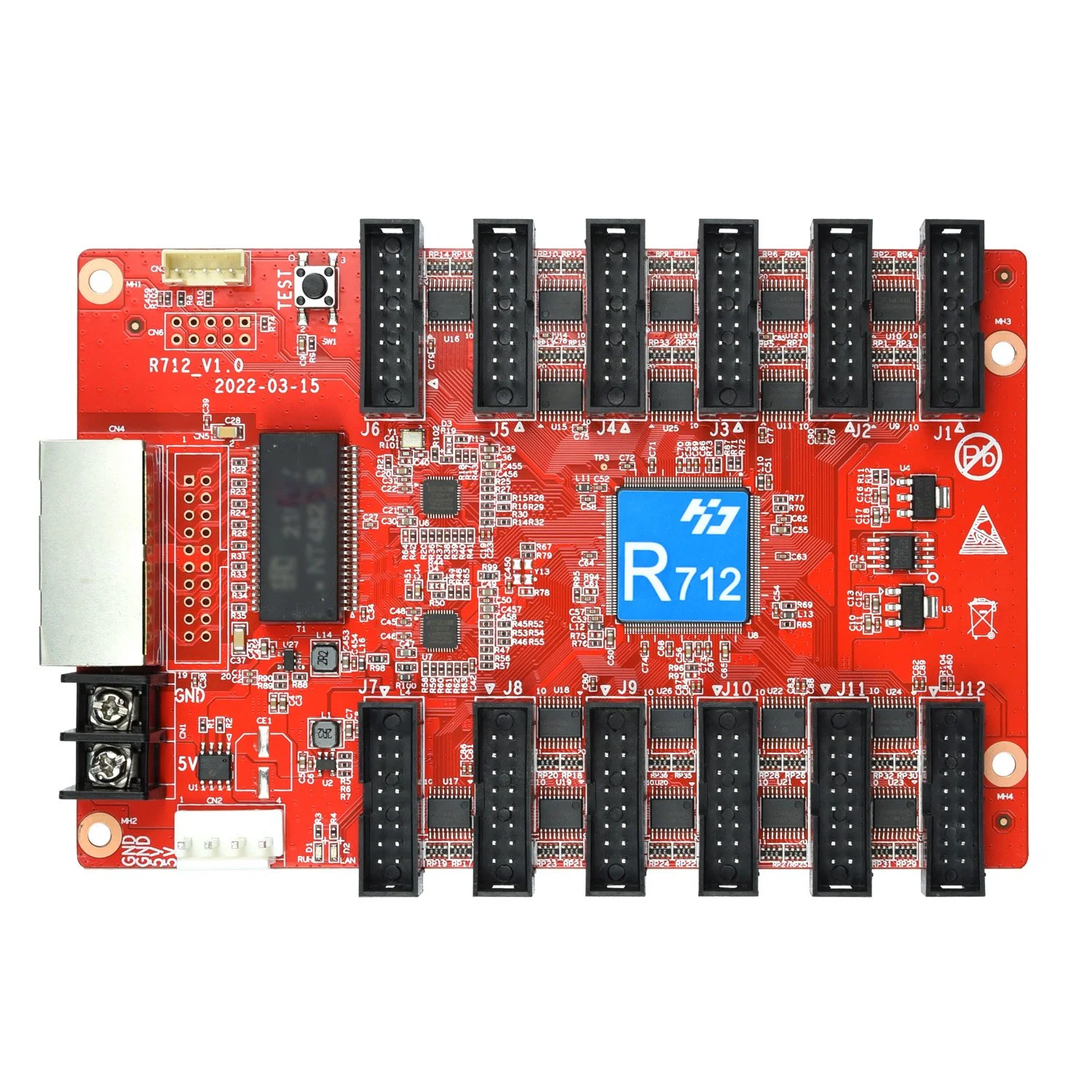 Huidu HD-R708 Hub75e Port Receiving Card LED Controller