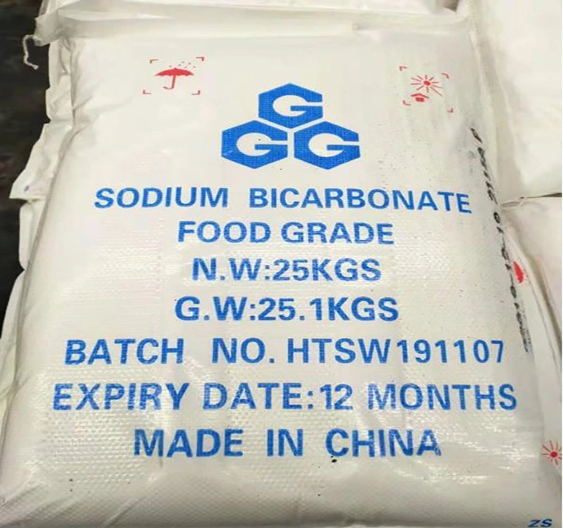 Food Additives Nahco3 Sodium Bicarbonate CAS 144-55-8 Manufacturer