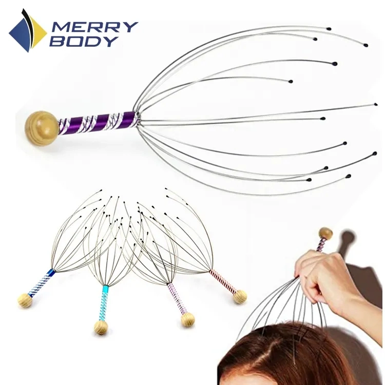 Metal Handy 20 Claw Hair Head Scalp Massage Tool Head Massager