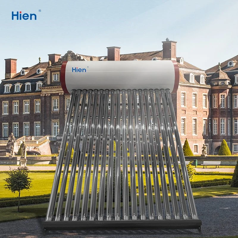 High Efficiency 18 Tubes Vacuum Tube Solar Water Heater for Home