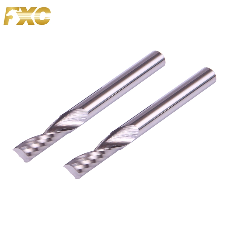 1 Flute Carbide One Single Flute End Mill CNC Machine One Flute Milling Cutter