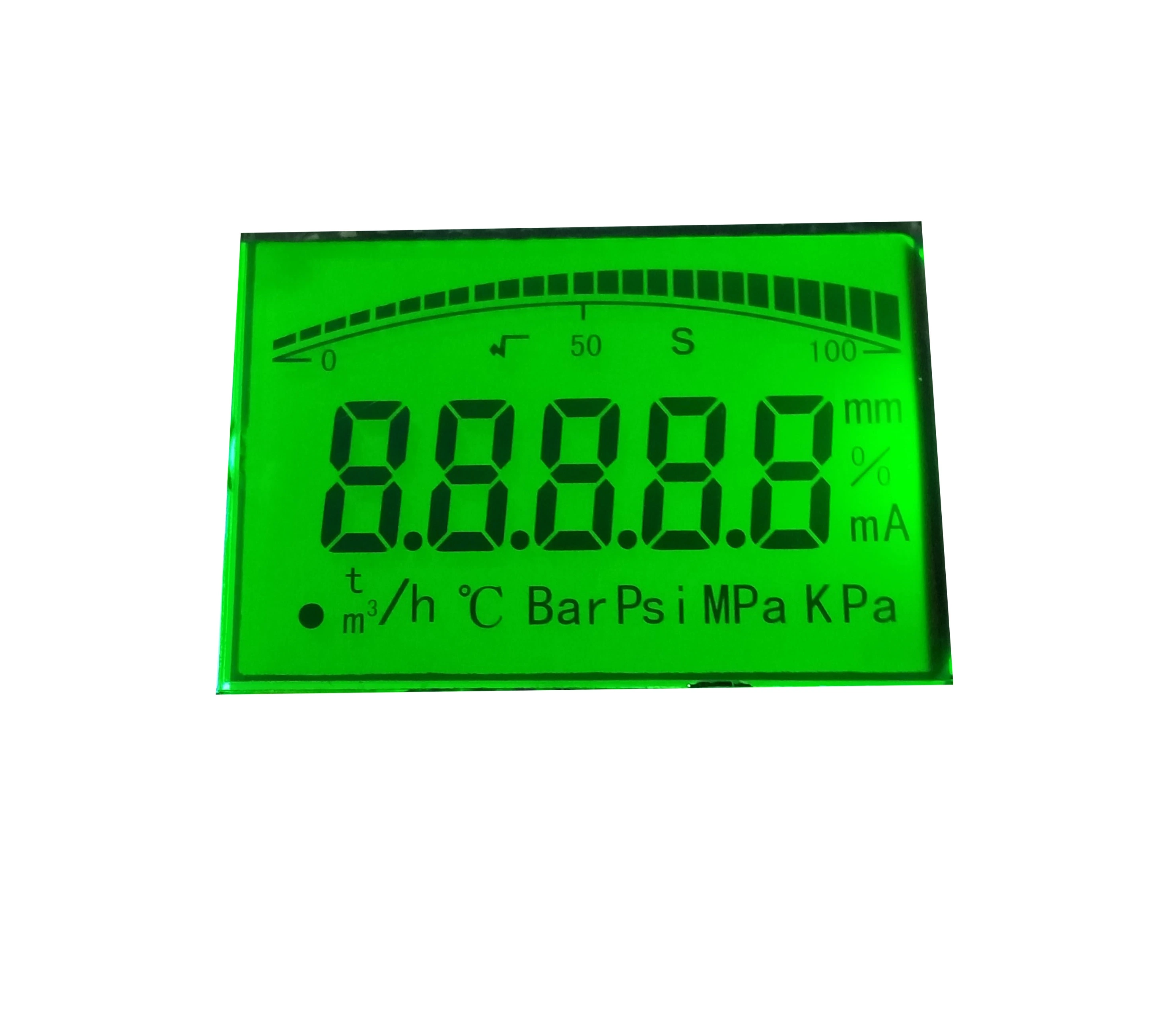 Tamanho personalizado pequeno segmento do ecrã LCD Display LCD STN