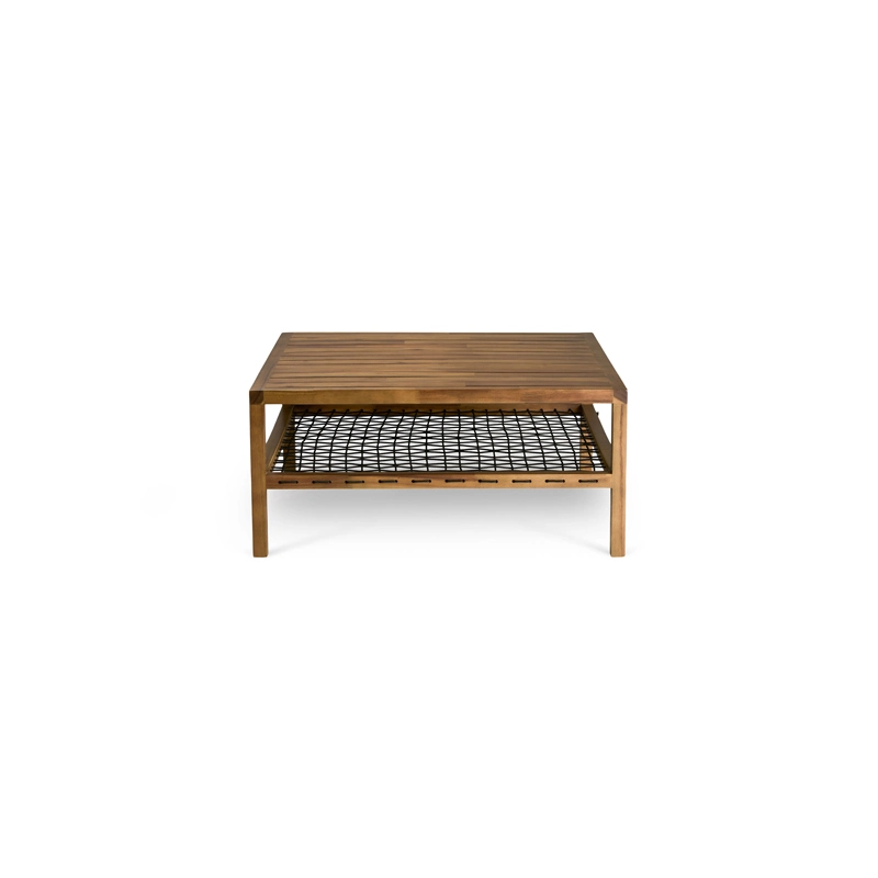 Morden Double Solid Wood Coffee Table Tea Table for Living Room