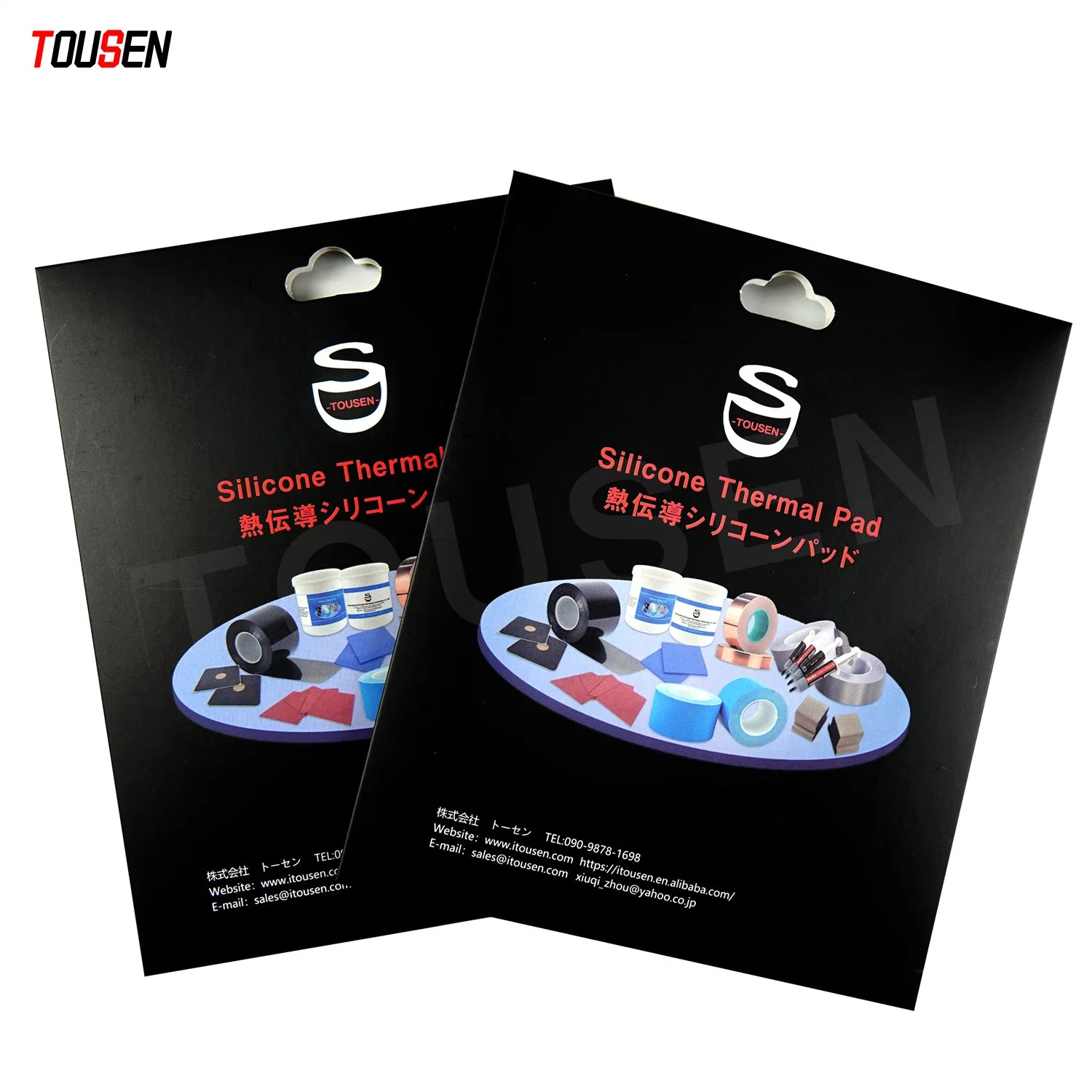 Thermal Management for LED Applications Battery Silicone Roll Thermal Pad