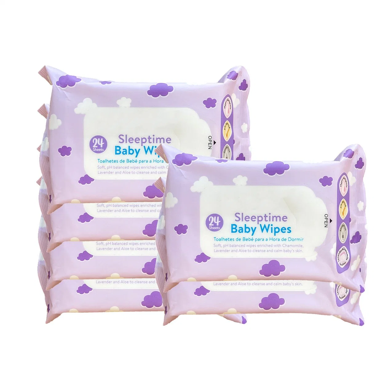 Custom Logo Baby Body Wet Wipes Multipurpose Plenty Water Wet Wipes