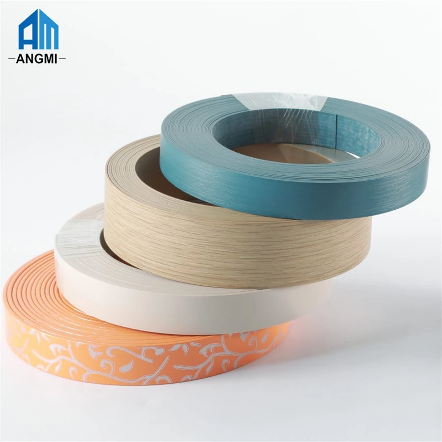 Various Colours PVC Edge Banding High Grade Decoration for Panel Furniture Usage Edging Tape