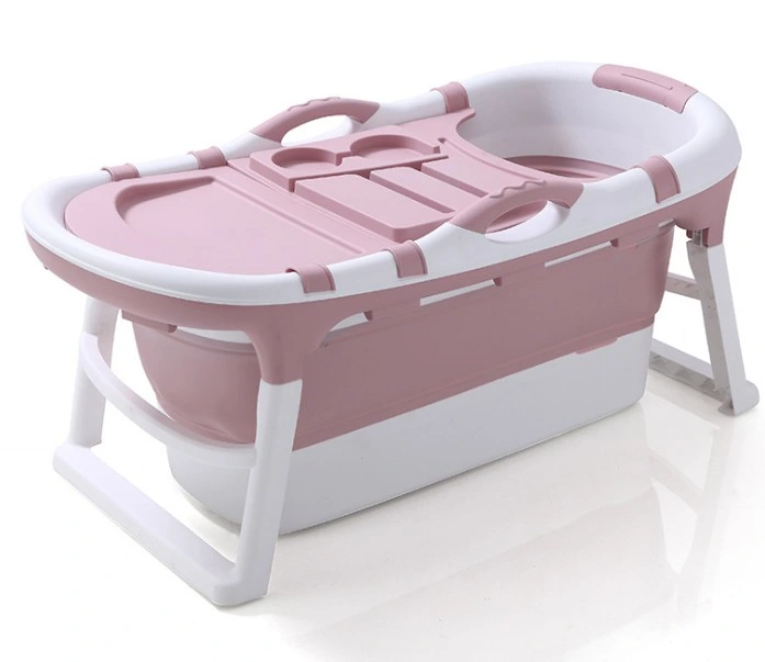 Factory Wholesale/Supplier Plastic Bath Tub Set with Lid Hot Selling