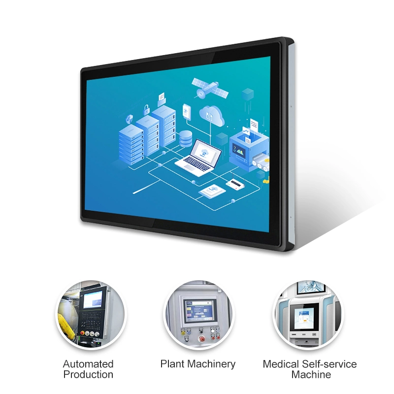 15 Inch Ultra-Thin Waterproof Embedded Industrial Touch LCD Monitor