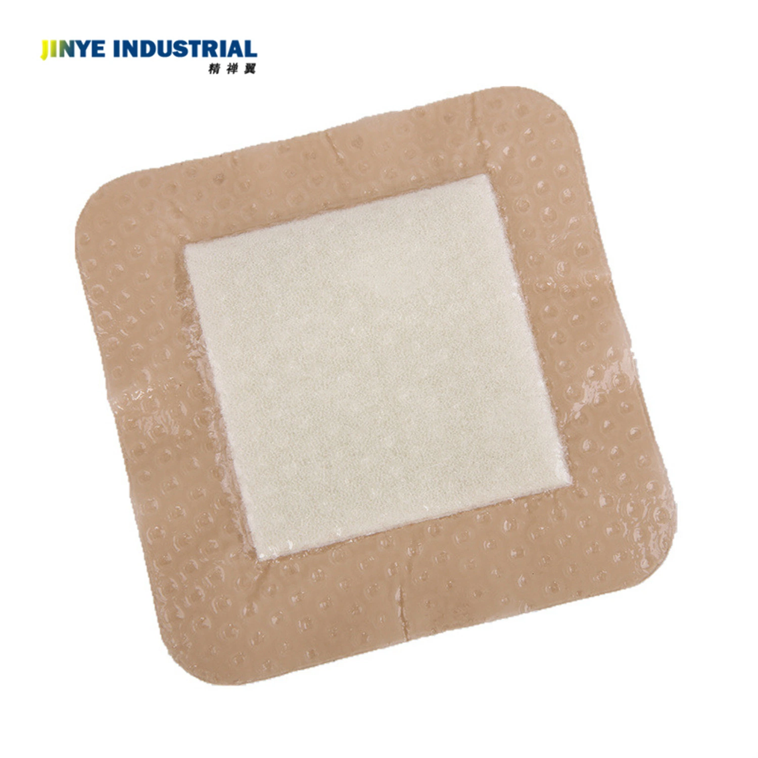 Ultra-Absorbent Soft Silicone Foam Dressing with Border Waterproof Adhesive Foam Dressing Foam Square Wound Dress