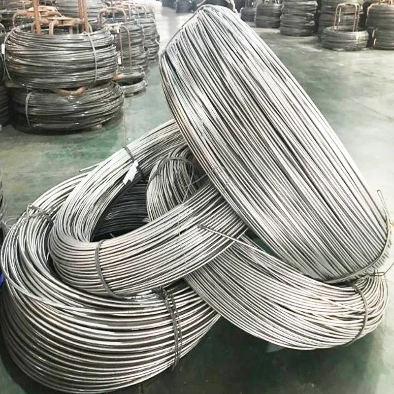 Rolled Packing SAE1008 SAE1006 Q215 Q235 6.5mm 7.0mm Ms Carbon Steel Wire Rod Iron Wire