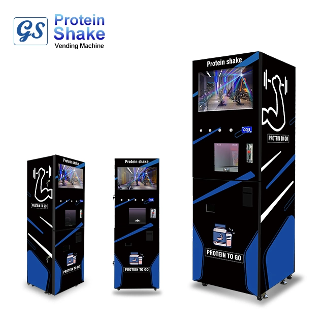 Professionelle Maßgeschneiderte Automatische Intelligente Kommerzielle Sportzentrum Drink Maker Selbst Service Protein Shake Getränkeautomat Kaltgetränk Maschine