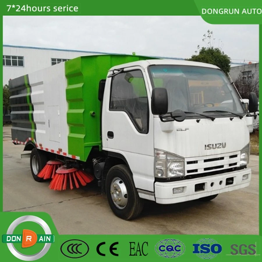 Isuzus Road Washing and Cleaning Truck Sweep Truck