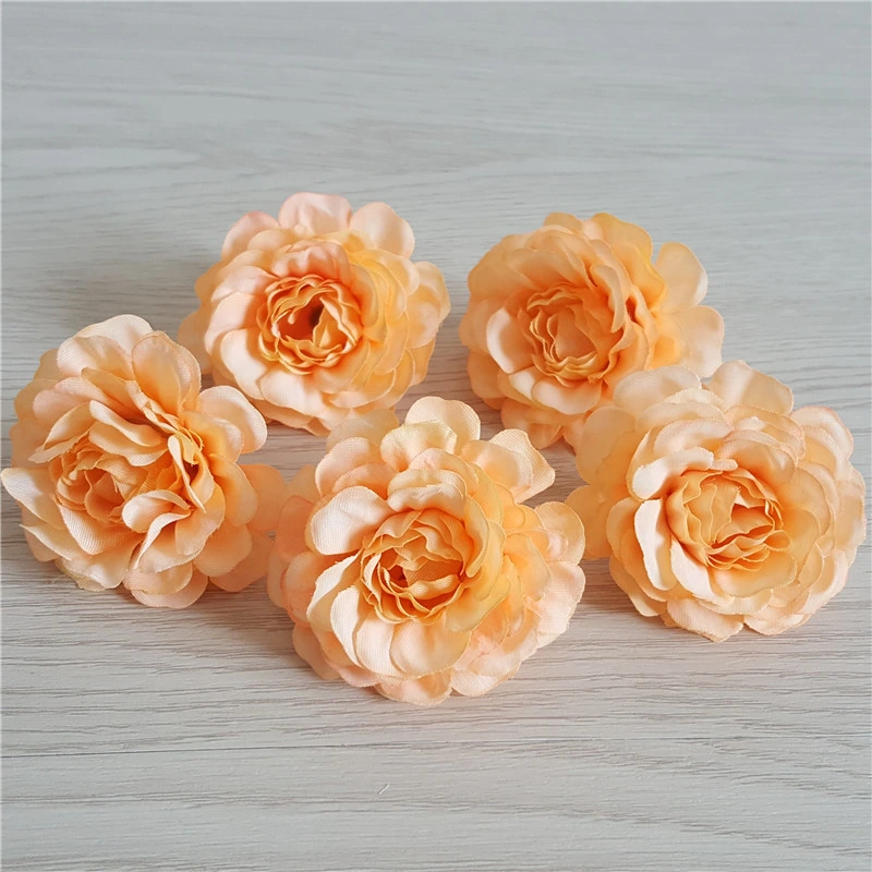 Wholesale/Supplier Valentine&prime; S Day Handmade Faux Flower Head Wedding Scattered Flower Gift Creative Peonies Artificial Flower Head