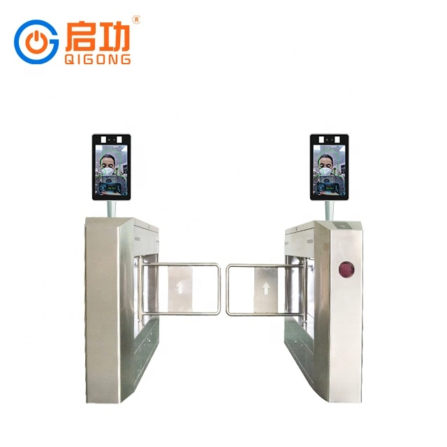 Qg Automatic Swing Barrier Gate Turnstile Flap Barrier