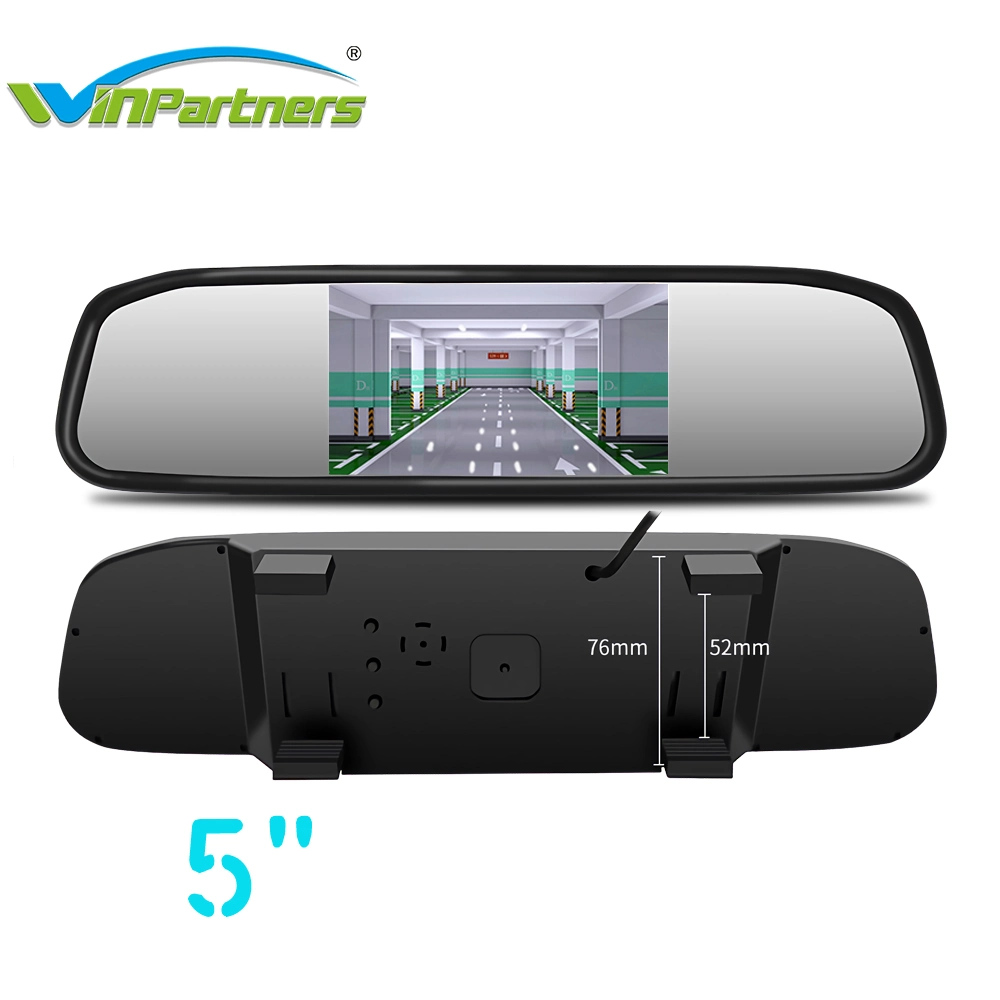 Cámara de visión trasera para coche con monitor, kit de asistencia para el estacionamiento en vídeo 4,3inch