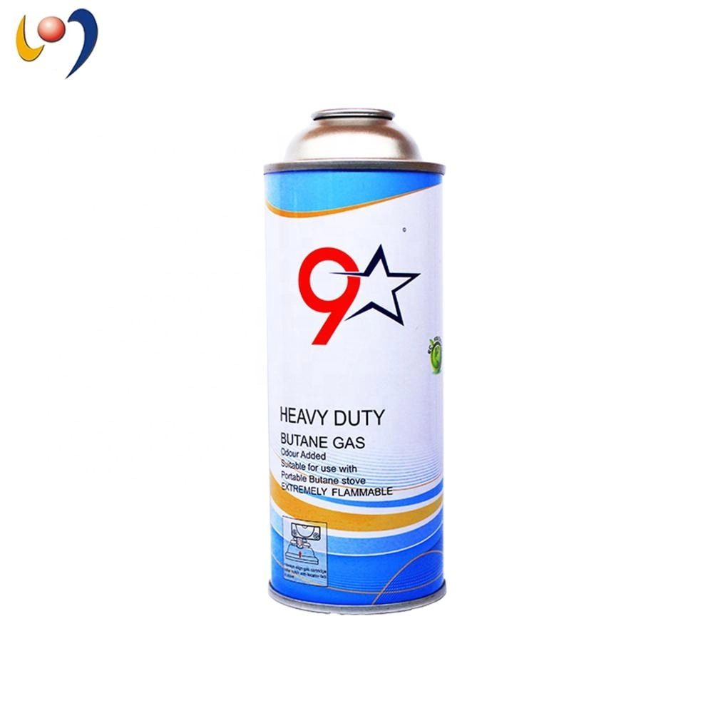 Straight Wall Aerosol Gas Butane Tin Cans for Outdoor Camping 65X158