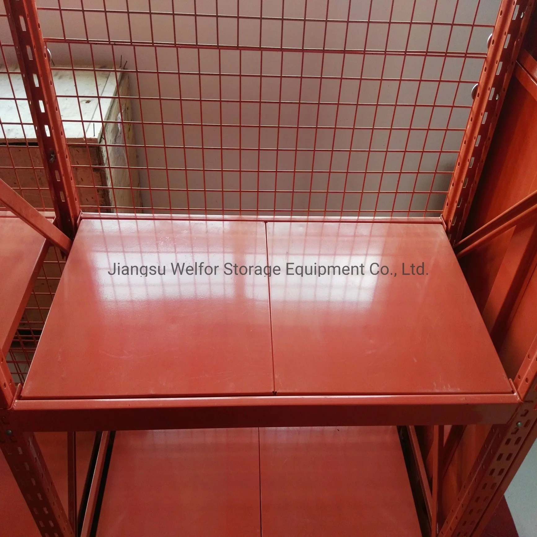 Metal Medium Duty Warehouse Racking Multi-Level Mezzanine Floor