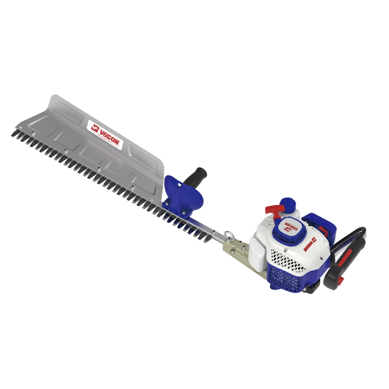 Hot Selling Petrol Hedge Trimmer 25.4cc New Design 25.4cc CE GS Euv Approved Petrol Hedge Trimmer 2 Stroke 25.4cc New Petrol Hedge Trimmer with Double Blade