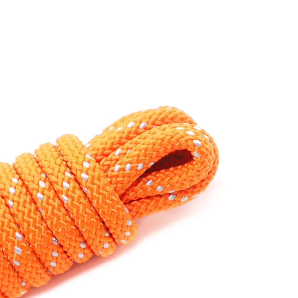 Practical Wear-Resistant White 14mm Double Braided Nylon Rope