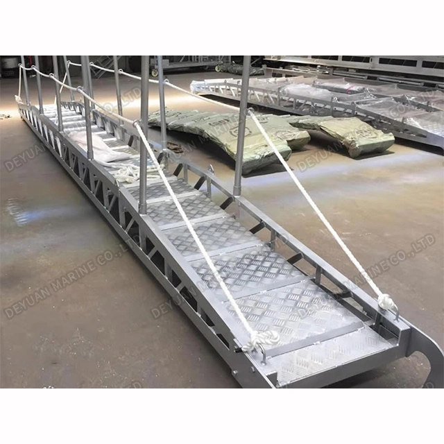 ISO5488 Aluminium Alloy Accommodation Ladder Accommodation Gangways Wharf Ladders