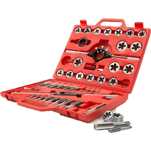 طقم Tap and Die من سبيكة الفولاذ 45PCS