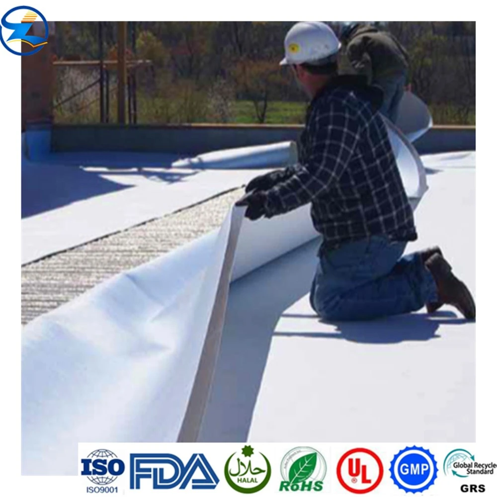 China High quality/High cost performance  Polymer Cheap Price PVC Roofing Membrane Waterproof Materials