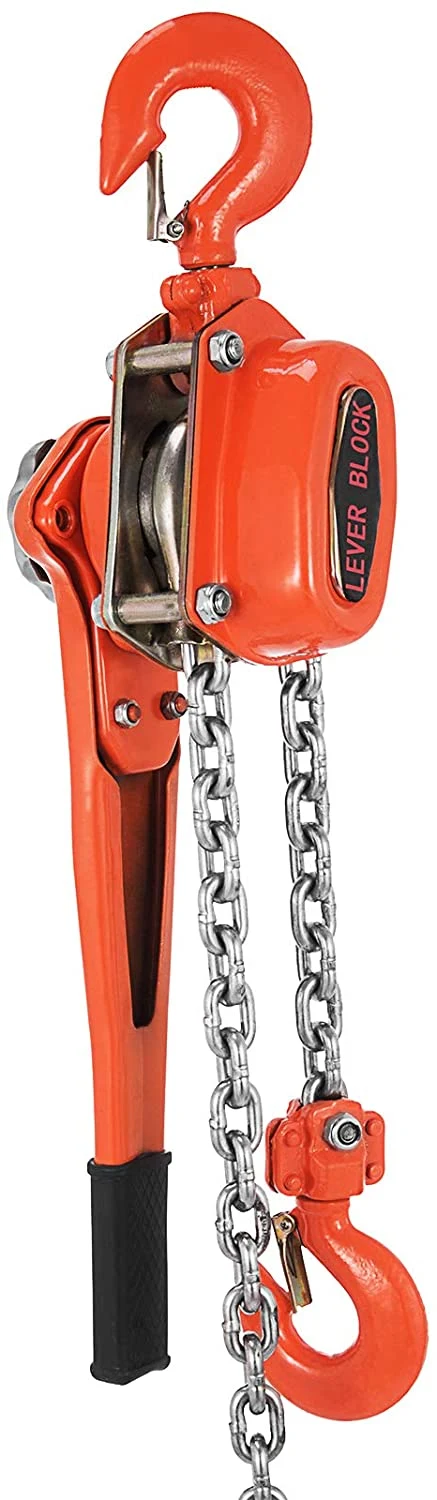 Manual Hoist Hand Lever Chain Block with Grade G80 Load Chain