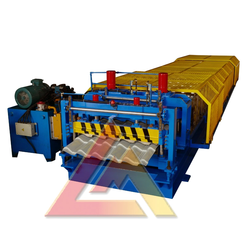 Factory Color Steel Glazed Tile Roll Forming Building Making Construction Machine