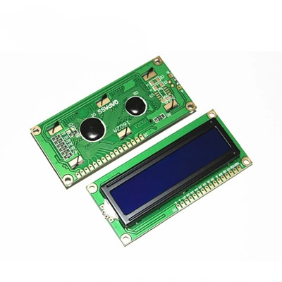 Hot Selling LCD1602 HD44780 Character LCD Display Module LCM Blue Backlight