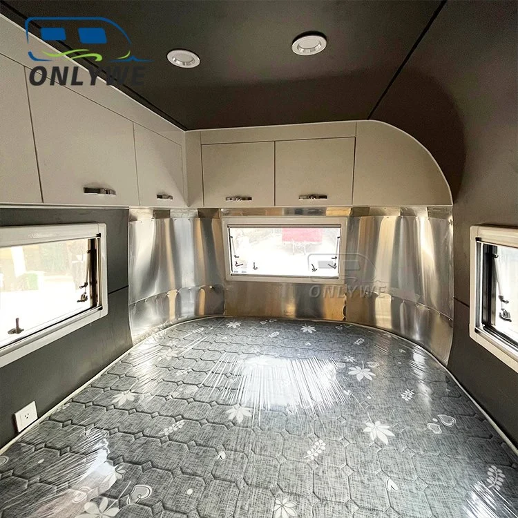 Nur hochwertige Aluminium Off Road Camping Airstream Camper Anhänger