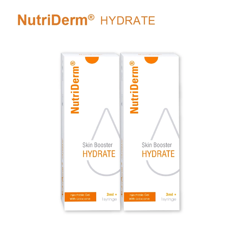 Nutriderm Korea Skin Care Hyaluronic Acid Ampoule Skin Whitening Booster Serum for Mesotherapy