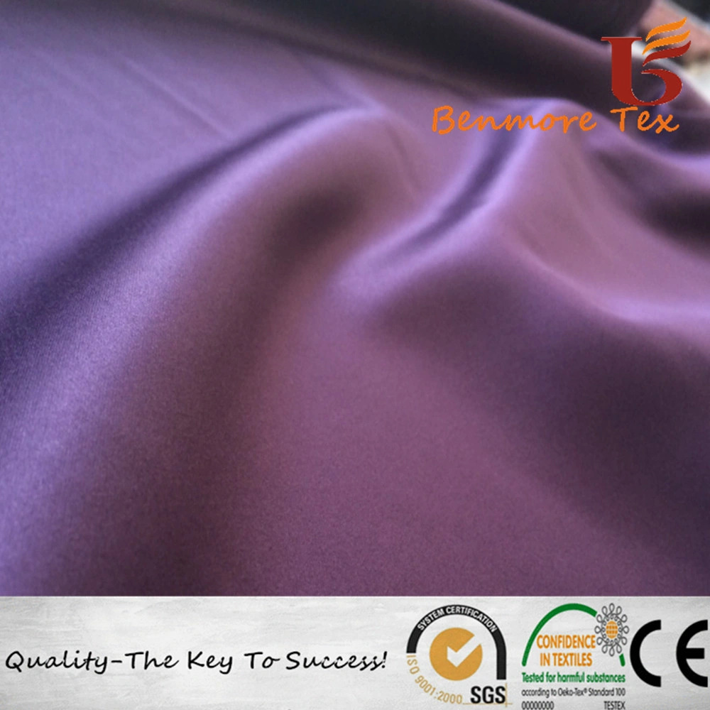 Brushed Satin Peach Skin Fabric for Jacket/Outdoor Cloth