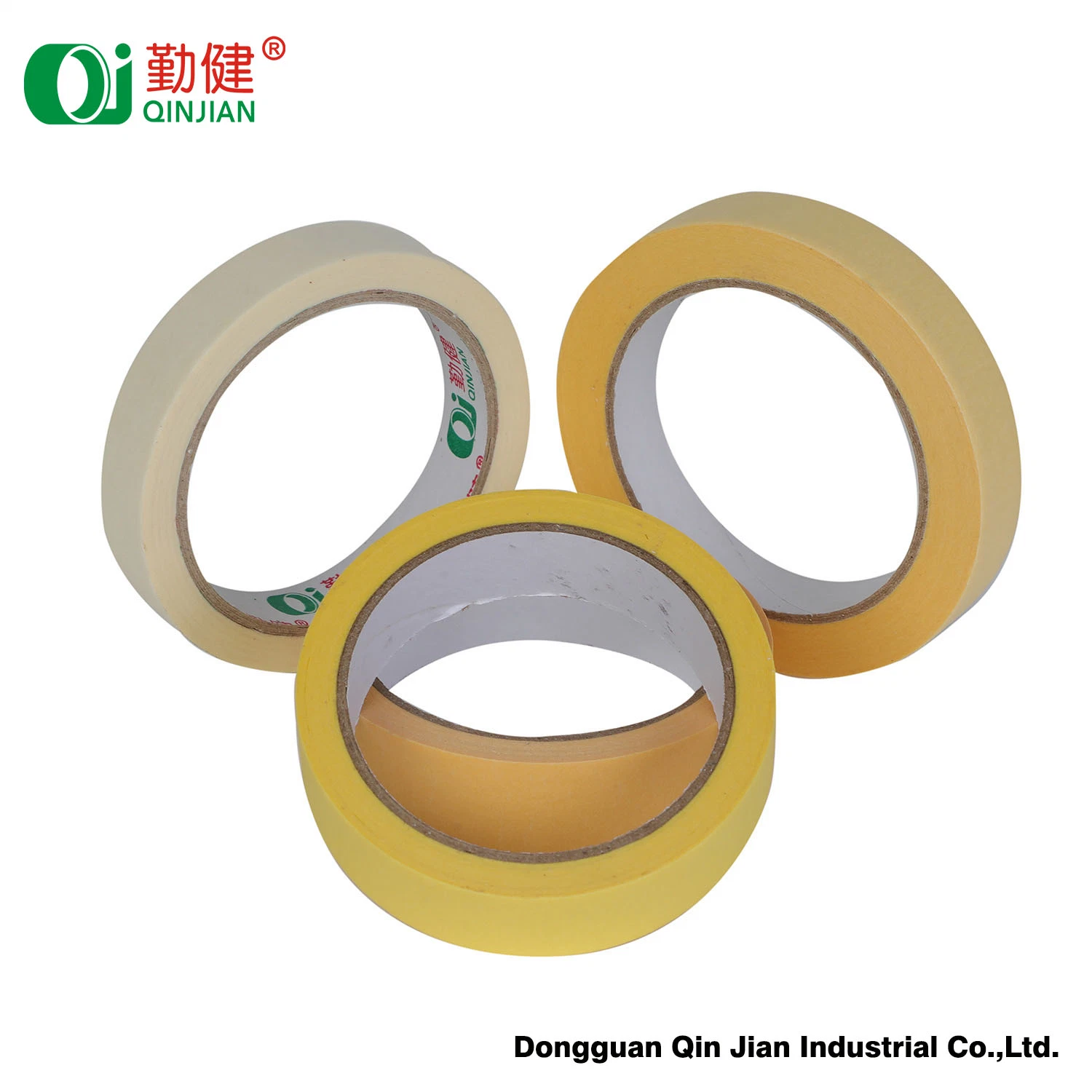 Beige Color Automotive Masking Adhesive Tape for Car with ISO 9001 Certificate