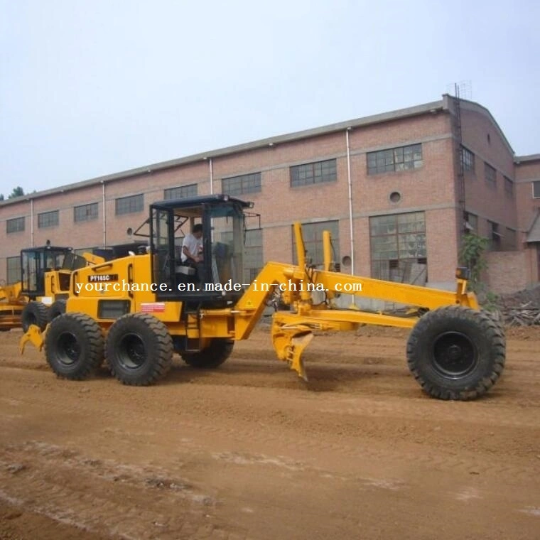 New Condition Py180c Self-Propelled 180HP Hydrodynamic Road Motor Grader Hot Sale in Africa