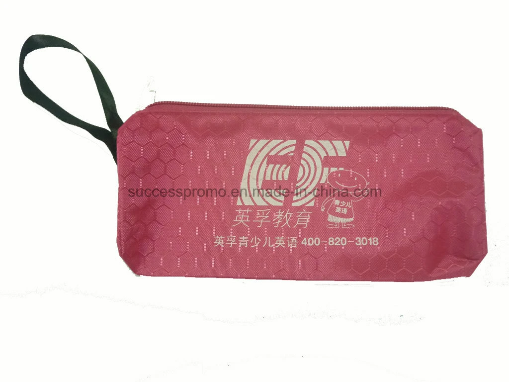 Custom 600d Polyester Pencil Case for Promotion Gift