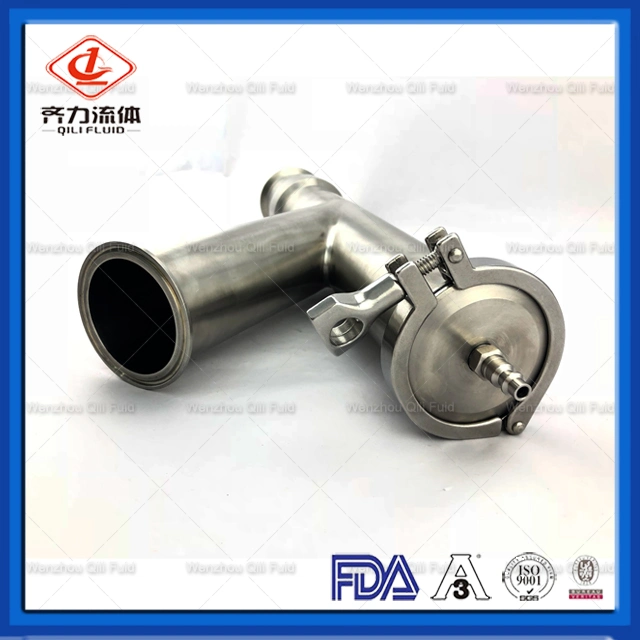 Sanitary Food Grade Custom Clamp Tee Pipe Fitting