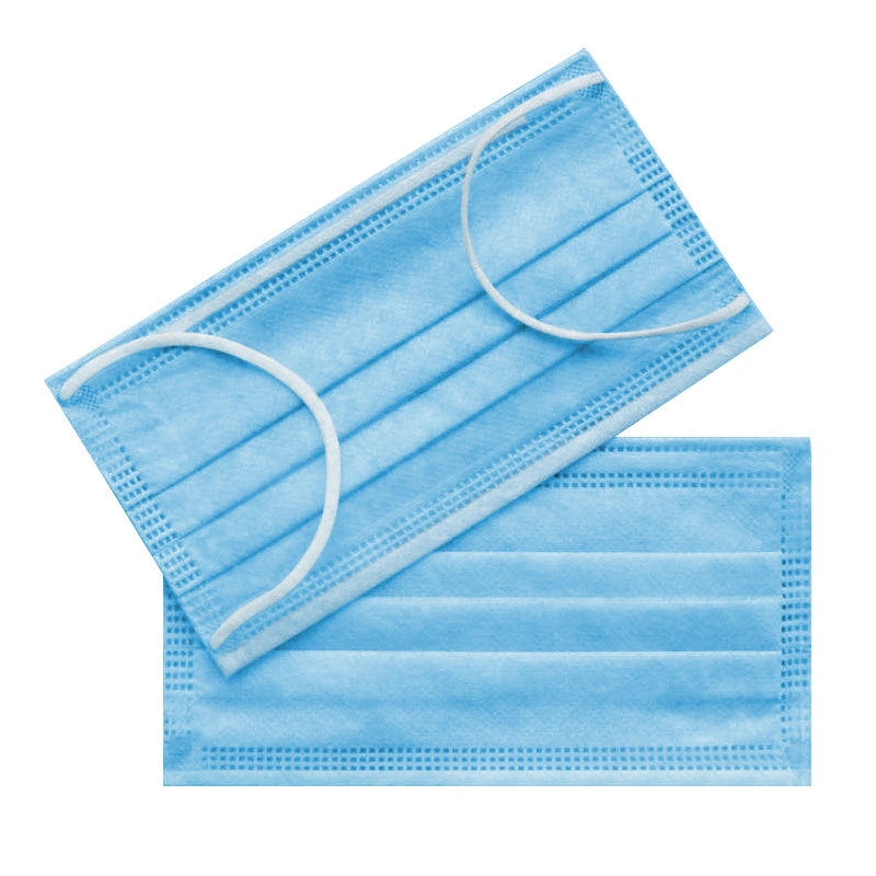 Man Male Disposable Non Woven 3 Ply Earloop High Grade Durable High Reputation Face Masks in Stock